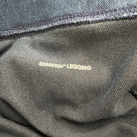 Lands End Womens size 3X Blue Starfish Leggings Pull On - Picture 10 of 10